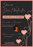 Edith Reyboubet piano-voix Spécial St Valentin Mercredi 14/02/2024 à 19H30 L'Atelier de Jacques ERISAY St Aubin sur Gaillon (27)