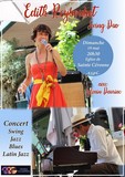 Ccocnert Jazz Edith Reyboubet Swing Duo Dimanche 19 Mai 20H30 église Ste Céronne lès Mortagne (61)