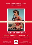 Edith Reyboubet piano-voix Jazz Swing Bossa Samba Jeudi 17/09/2026 Dîner-Concert restaurant Courtepaille Caen Porte de Bretagne 19h30 